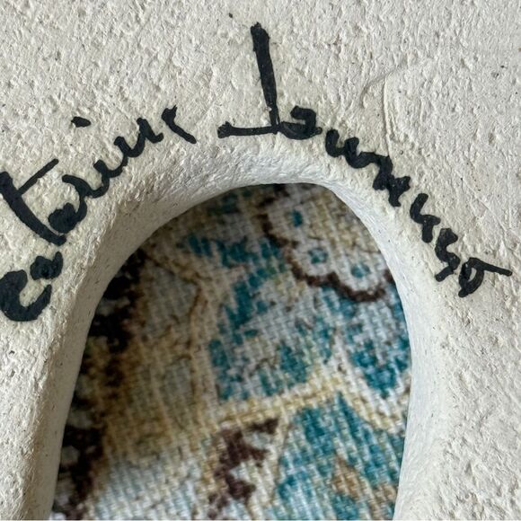 Catarina Lourenço Signed Cat Figurine Portuguese Studio Ceramic - Picture 3 of 5